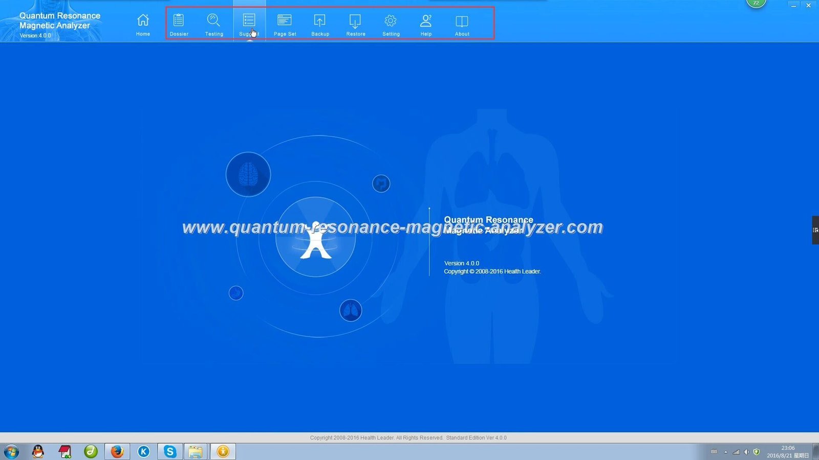 ¿Qué profesionales usan el analizador cuántico de resonancia magnética? 9 Analizador Cuántico Software (52)
