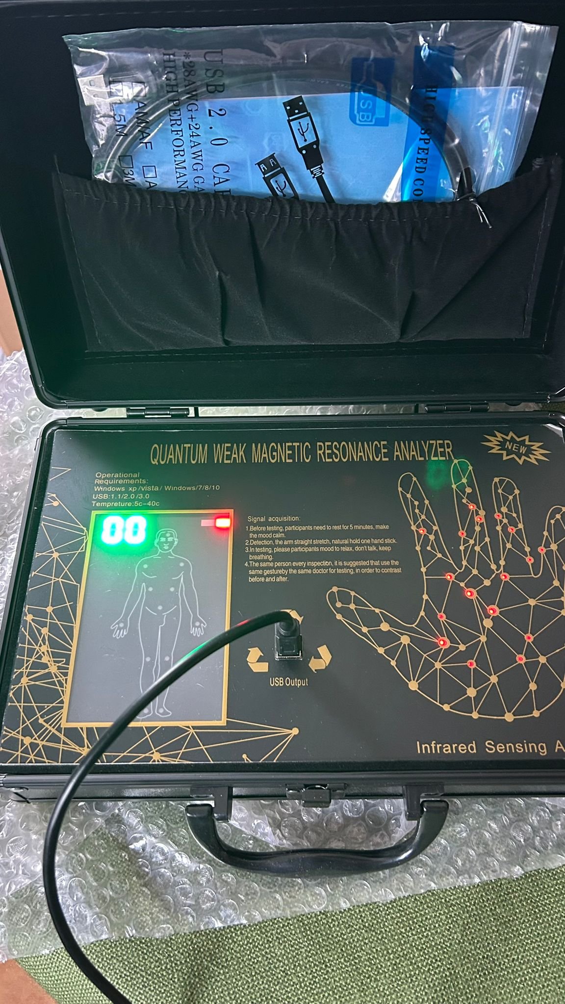 Los errores más comunes al operar un analizador cuántico de resonancia magnética 9 2025-6-9 Hungría Léránt Descarga de software para máquina Quantum analyzer 2024