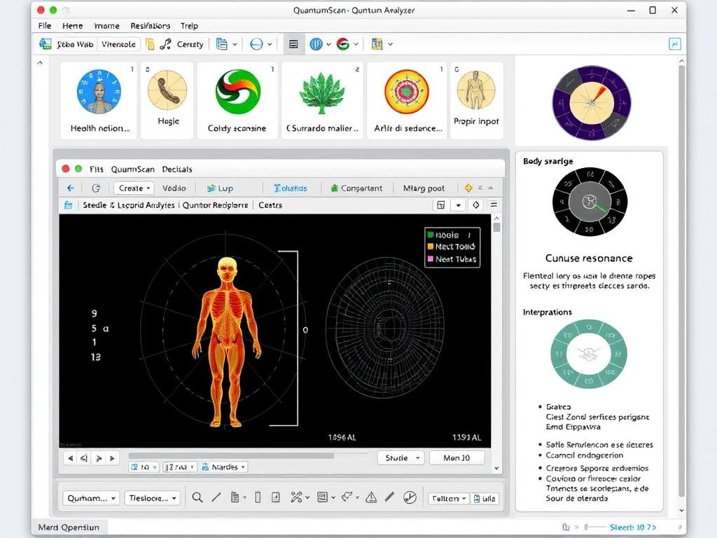 Interfaz del programa analizador cuántico de código abierto QuantumScan Interfaz del programa analizador cuántico de código abierto QuantumScan