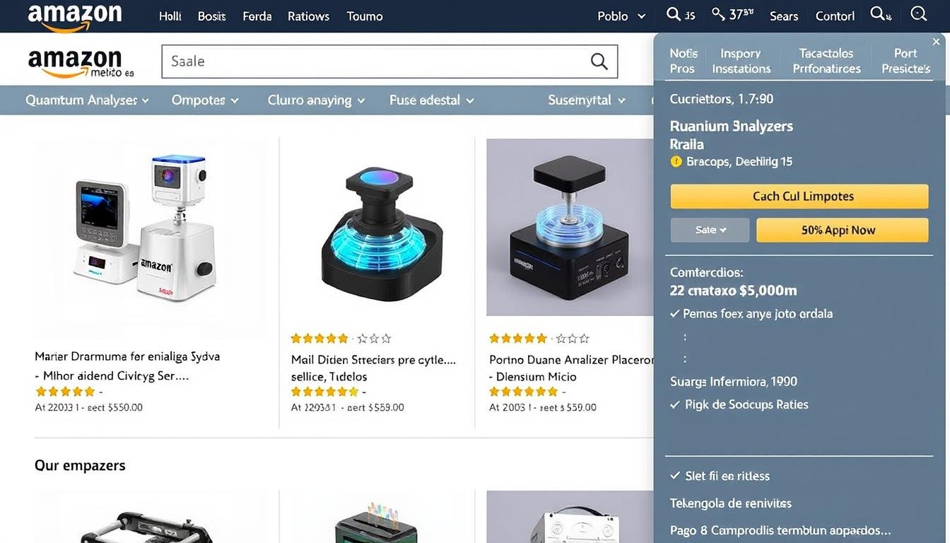 Marketplace de Amazon México con analizadores cuánticos disponibles Marketplace de Amazon México con analizadores cuánticos disponibles