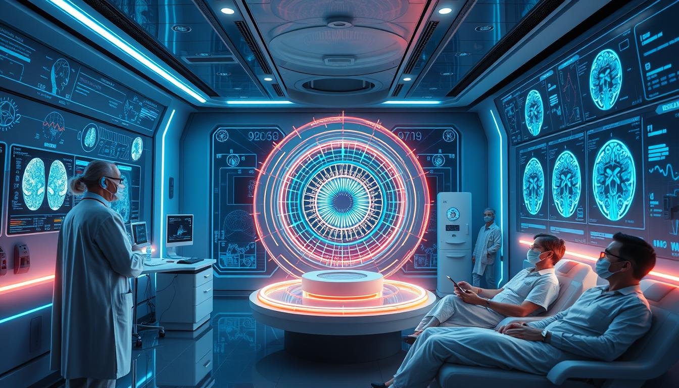 Visión futurista de la integración del analizador cuántico de resonancia magnética en la medicina personalizada