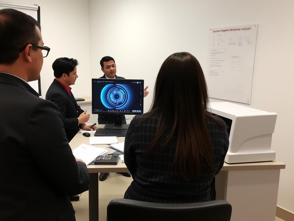 Capacitación para uso del analizador cuántico de resonancia magnética en México Capacitación para uso del analizador cuántico de resonancia magnética en México