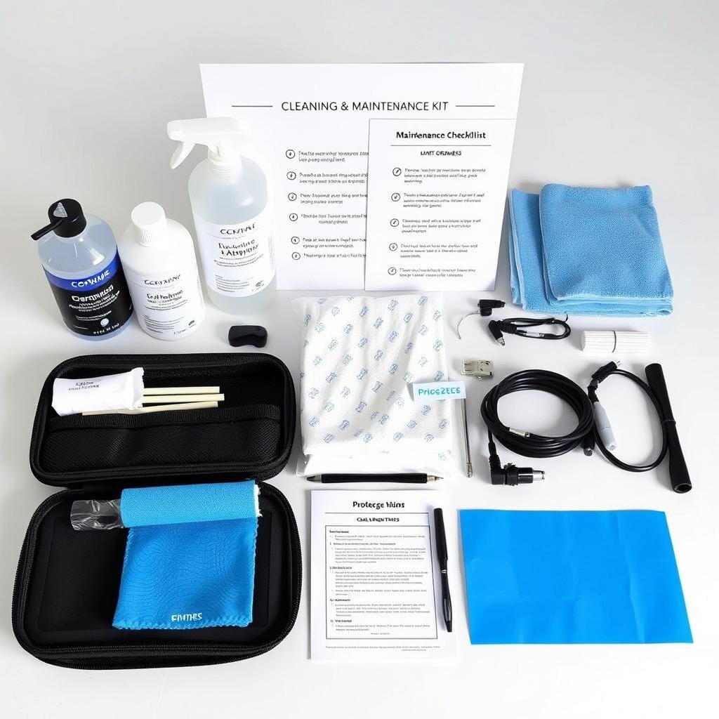 Cleaning kit for Quantum Resonance Magnetic Analyzer maintenance Cleaning kit for Quantum Resonance Magnetic Analyzer maintenance