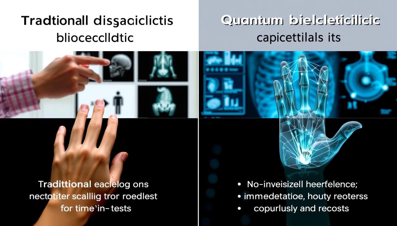 Comparación entre métodos diagnósticos tradicionales y el analizador cuántico bioeléctrico Comparación entre métodos diagnósticos tradicionales y el analizador cuántico bioeléctrico