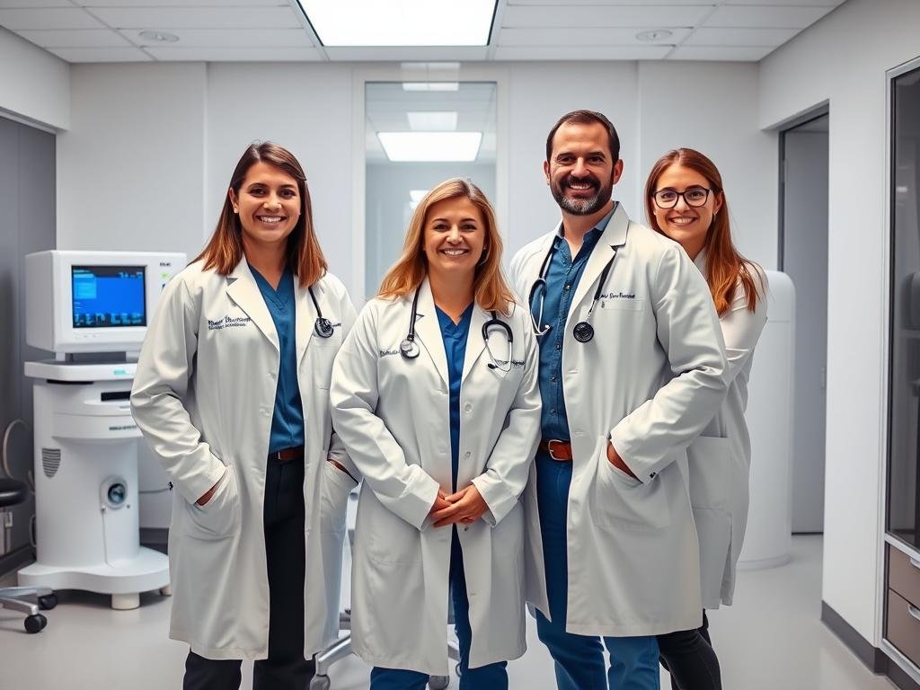 Equipo profesional especializado en análisis cuántico