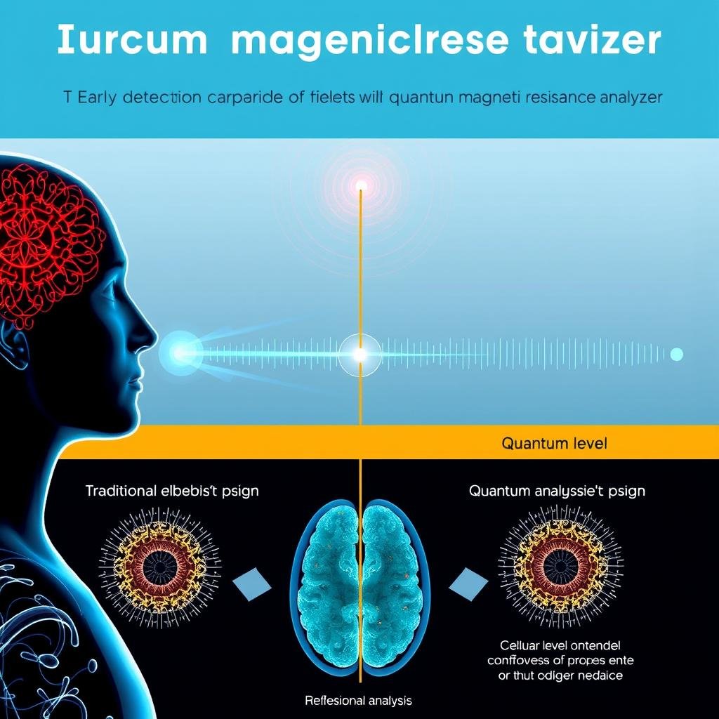 Gráfico de detección temprana con analizador cuántico de resonancia magnética en México Gráfico de detección temprana con analizador cuántico de resonancia magnética en México