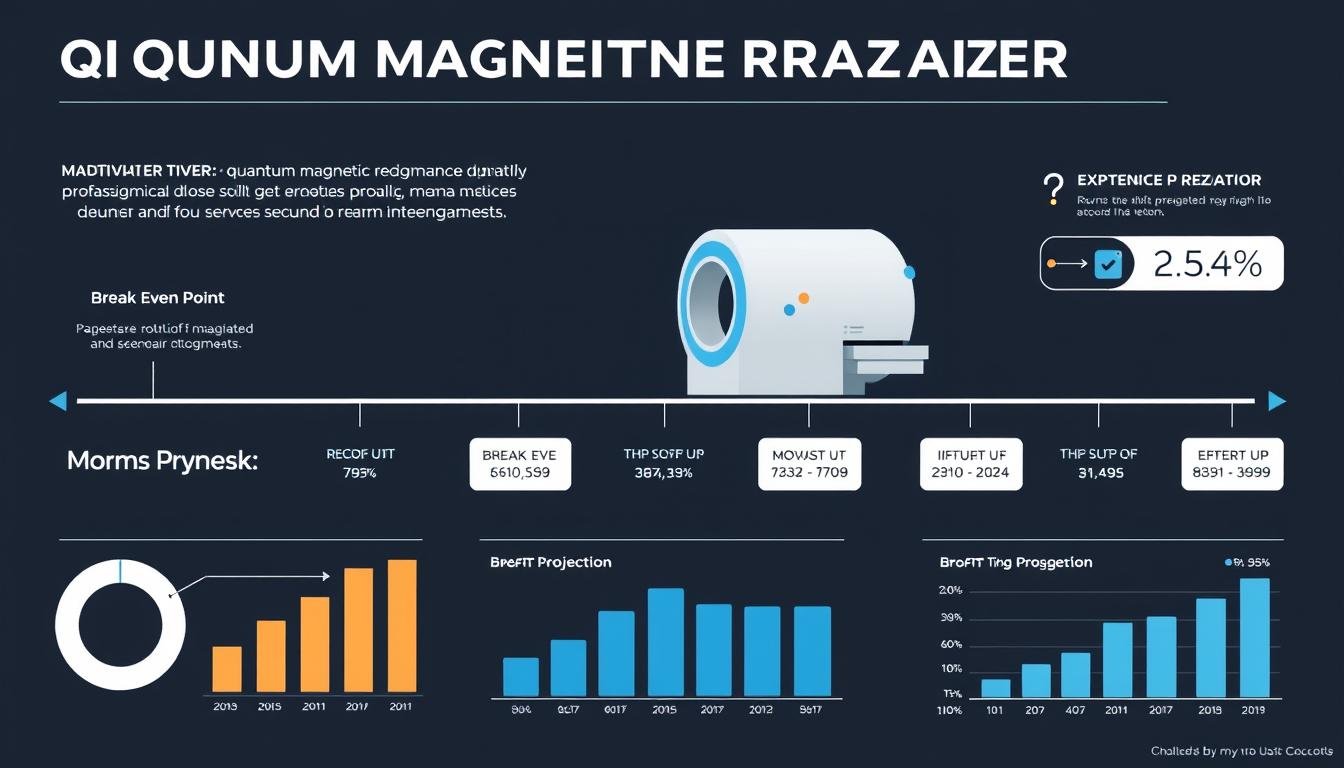 Gráfico mostrando el retorno de inversión de un analizador cuántico de resonancia magnética Gráfico mostrando el retorno de inversión de un analizador cuántico de resonancia magnética