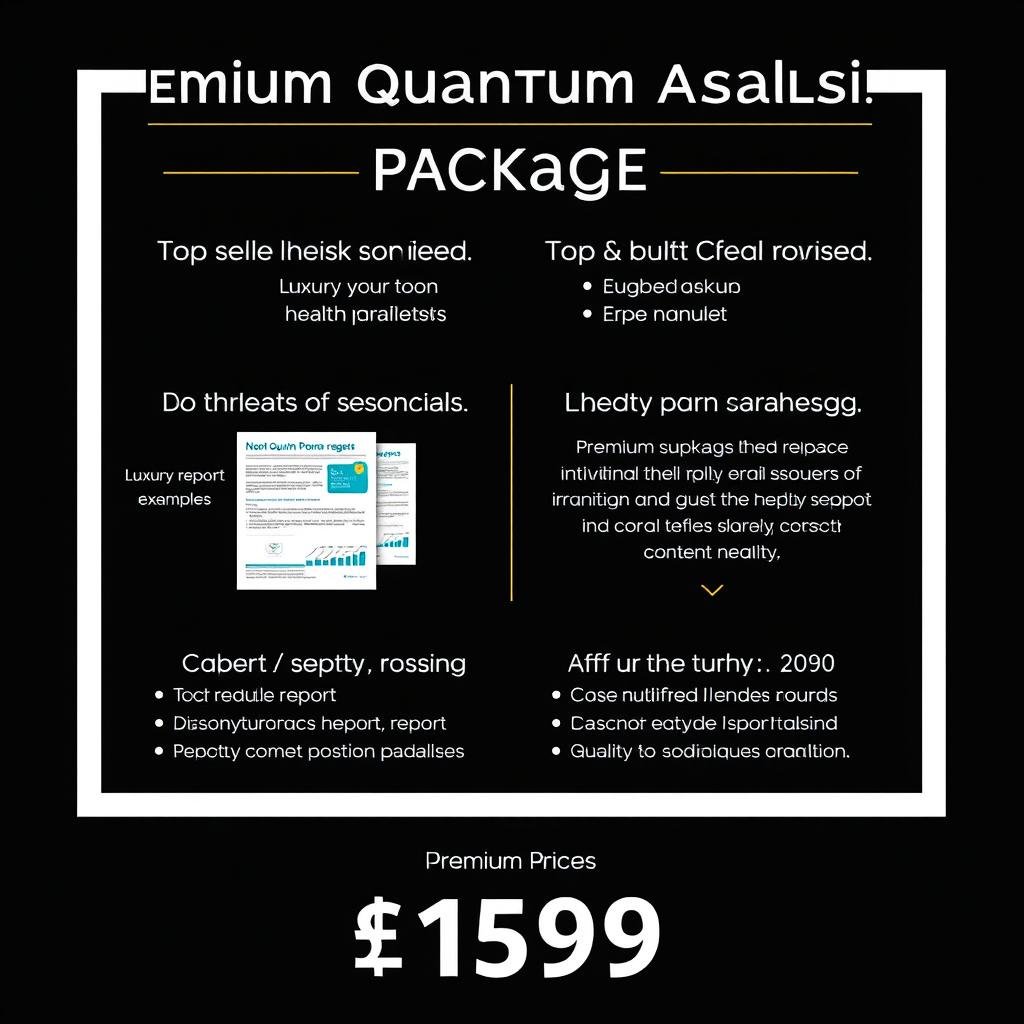 Paquete premium de análisis cuántico de resonancia magnética Paquete premium de análisis cuántico de resonancia magnética