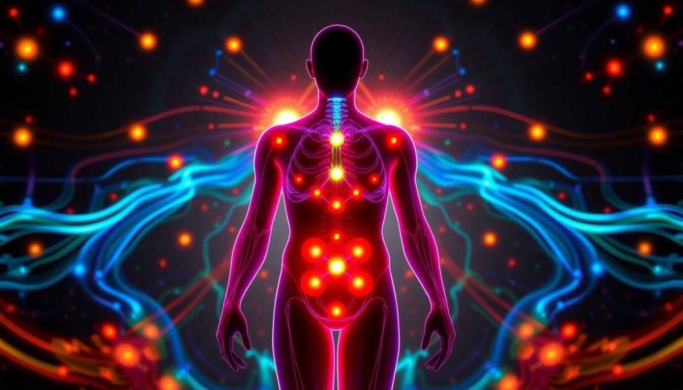 Visualización de desequilibrios energéticos en el cuerpo humano