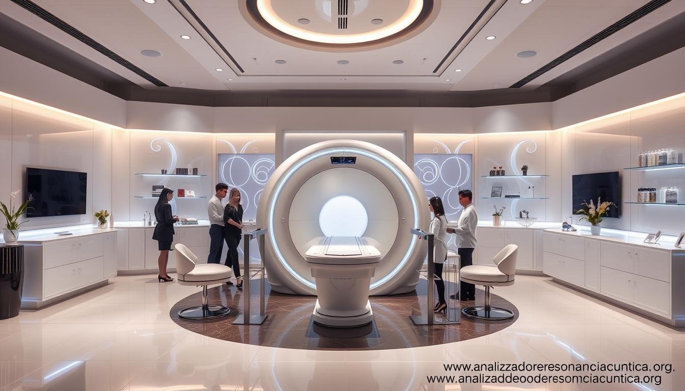 Centro de estética moderno con analizador cuántico de resonancia magnética Centro de estética moderno con analizador cuántico de resonancia magnética
