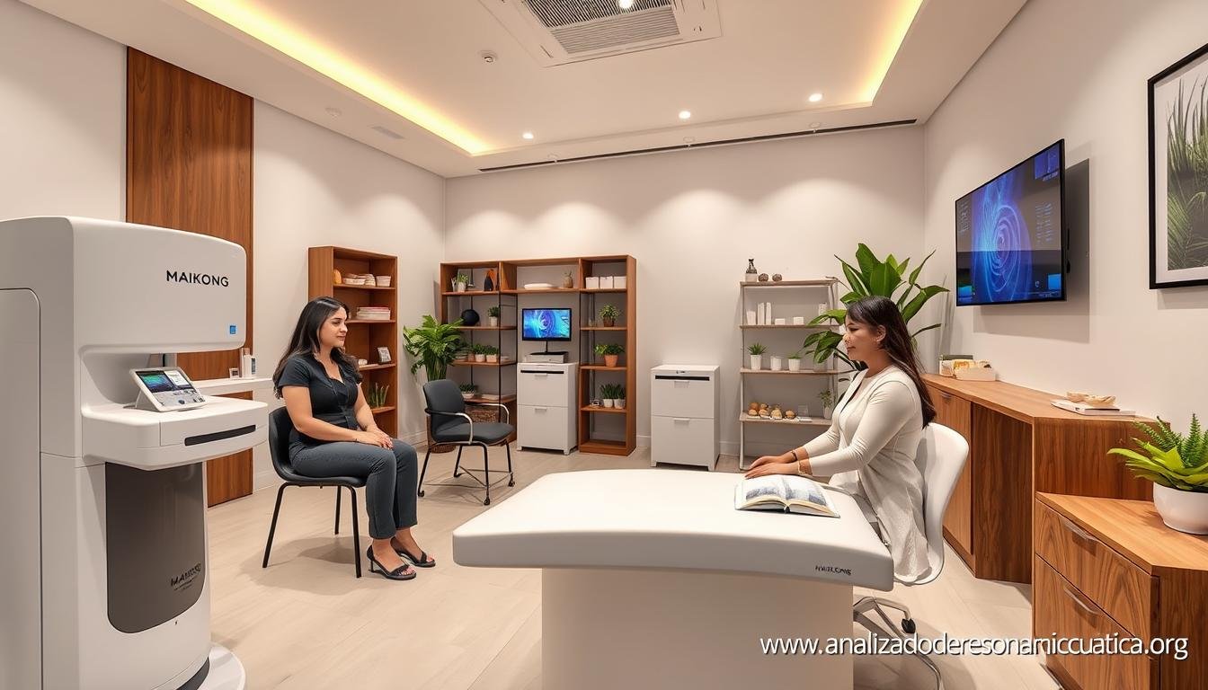 Centro de nutrición en México utilizando el analizador cuántico de resonancia magnética MAIKONG Centro de nutrición en México utilizando el analizador cuántico de resonancia magnética MAIKONG