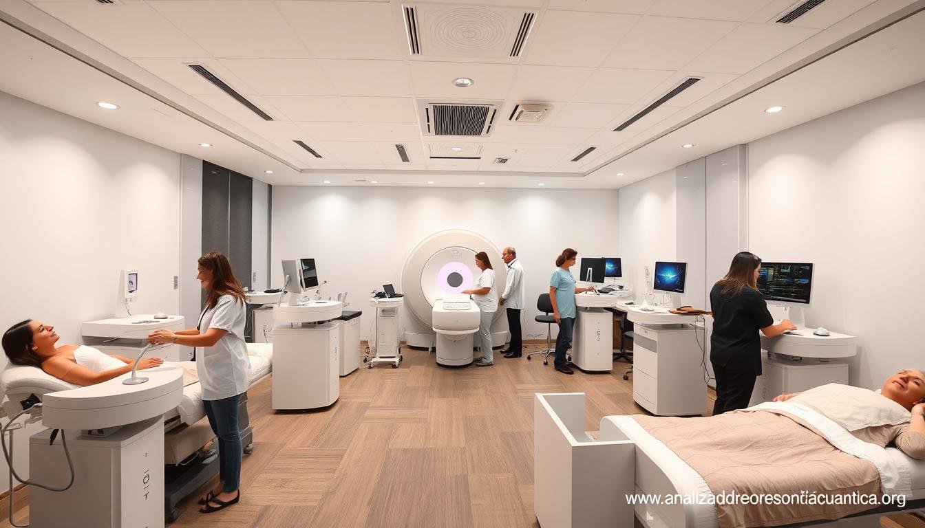 Centro estético moderno utilizando analizador cuántico de resonancia magnética Centro estético moderno utilizando analizador cuántico de resonancia magnética