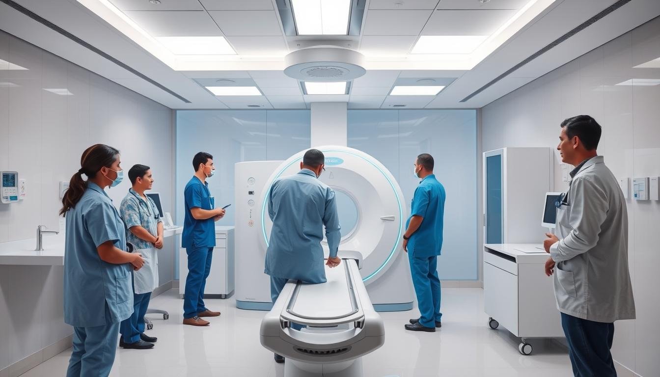 Clínica en América Latina utilizando el analizador cuántico de resonancia magnética