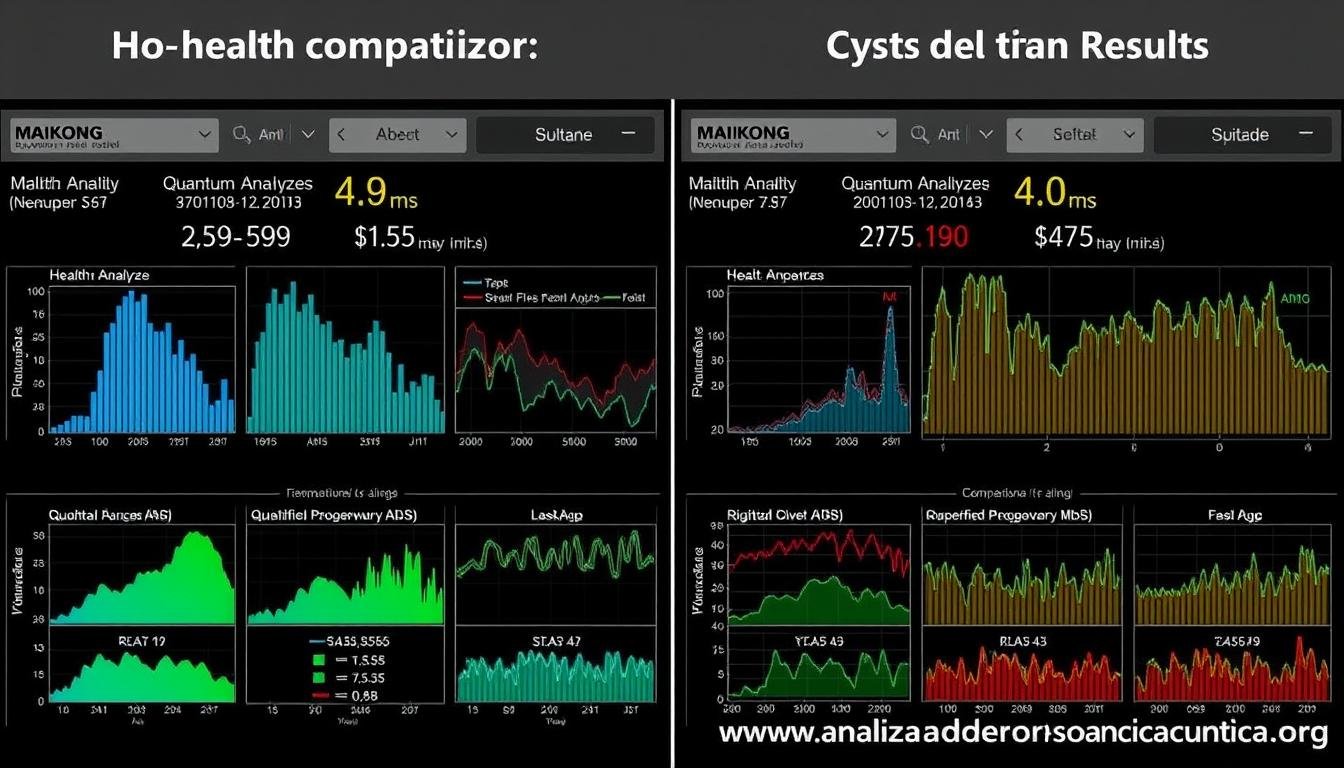 Comparativa de resultados entre el analizador MAIKONG y otros equipos Comparativa de resultados entre el analizador MAIKONG y otros equipos