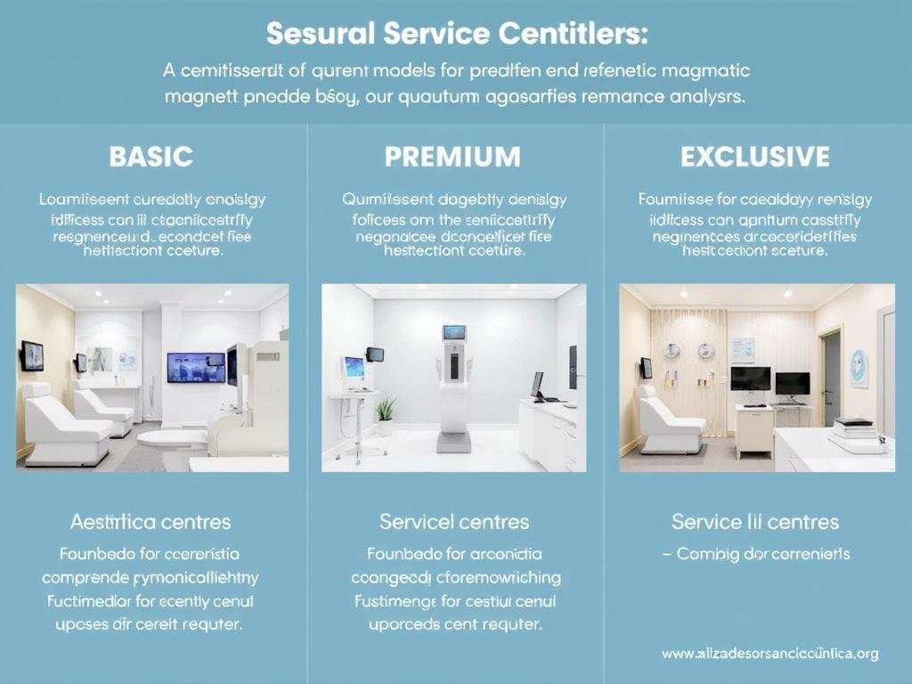 Diferentes modelos de servicio con analizador cuántico en centros estéticos Diferentes modelos de servicio con analizador cuántico en centros estéticos