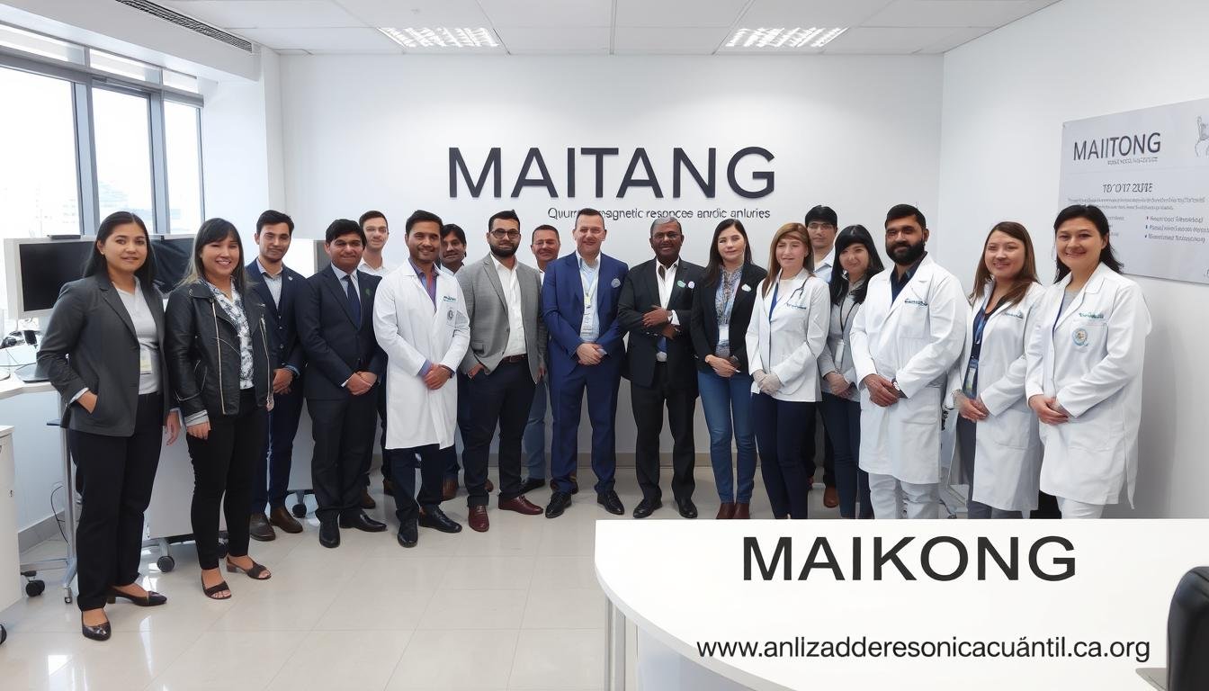 Equipo de soporte técnico del analizador cuántico de resonancia magnética MAIKONG