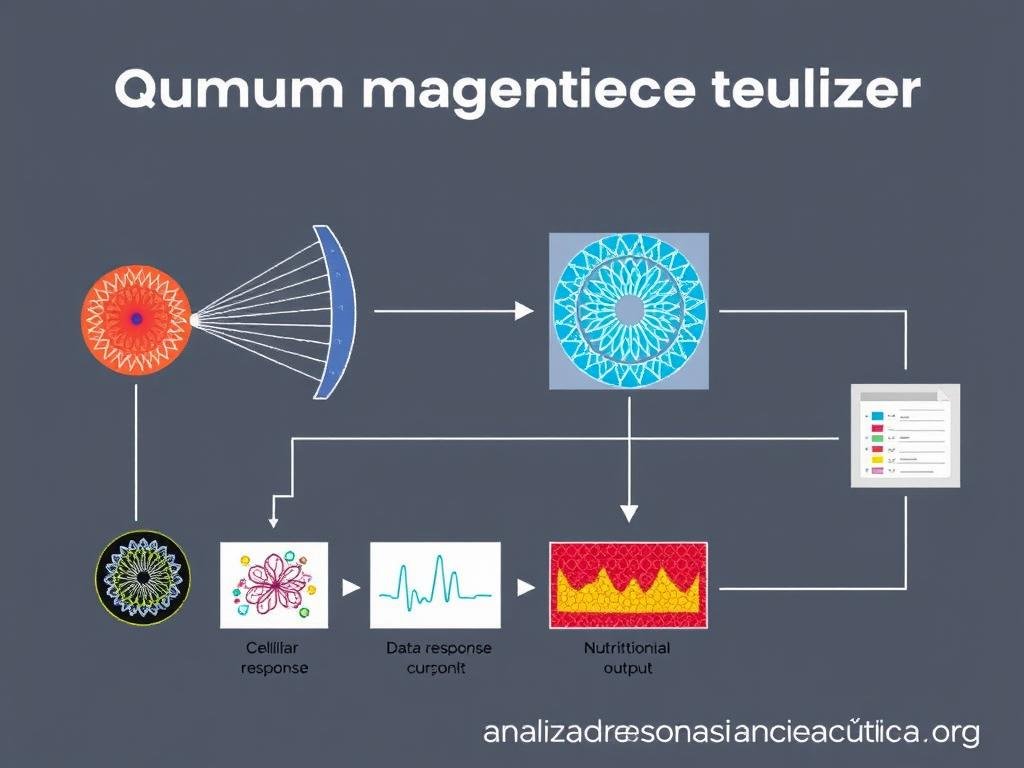 Principios científicos del analizador cuántico de resonancia magnética explicados visualmente Principios científicos del analizador cuántico de resonancia magnética explicados visualmente