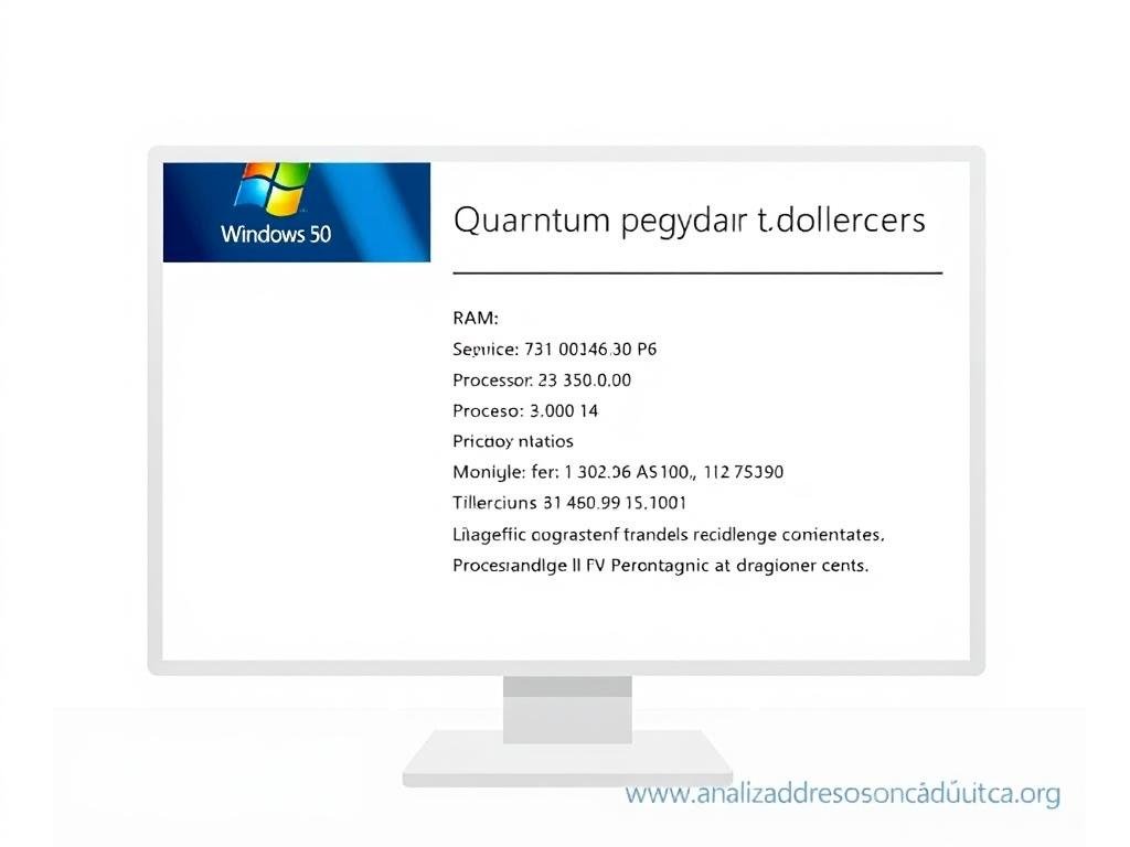 Requisitos del sistema para el analizador cuántico de resonancia magnética mostrados en una computadora