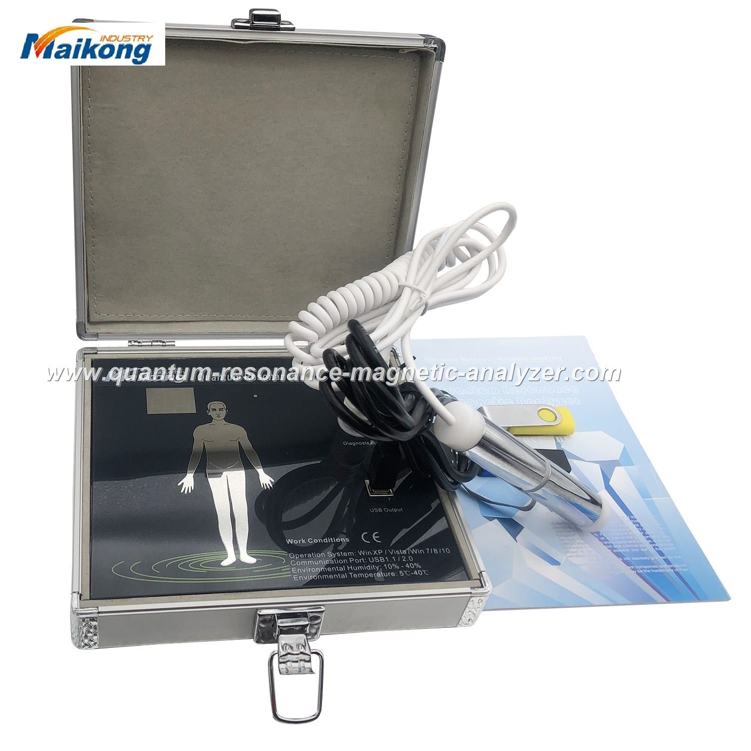 analizador cuántico de resonancia magnética