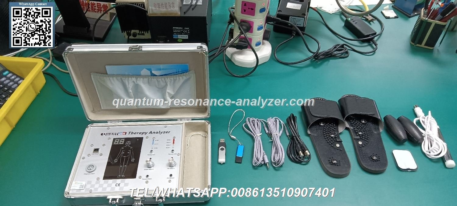 Analizador cuántico de resonancia magnética MAIKONG con sus componentes principales