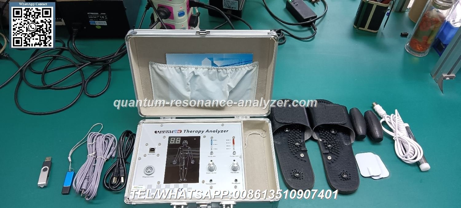 Analizador cuántico de resonancia magnética MAIKONG con sus componentes principales