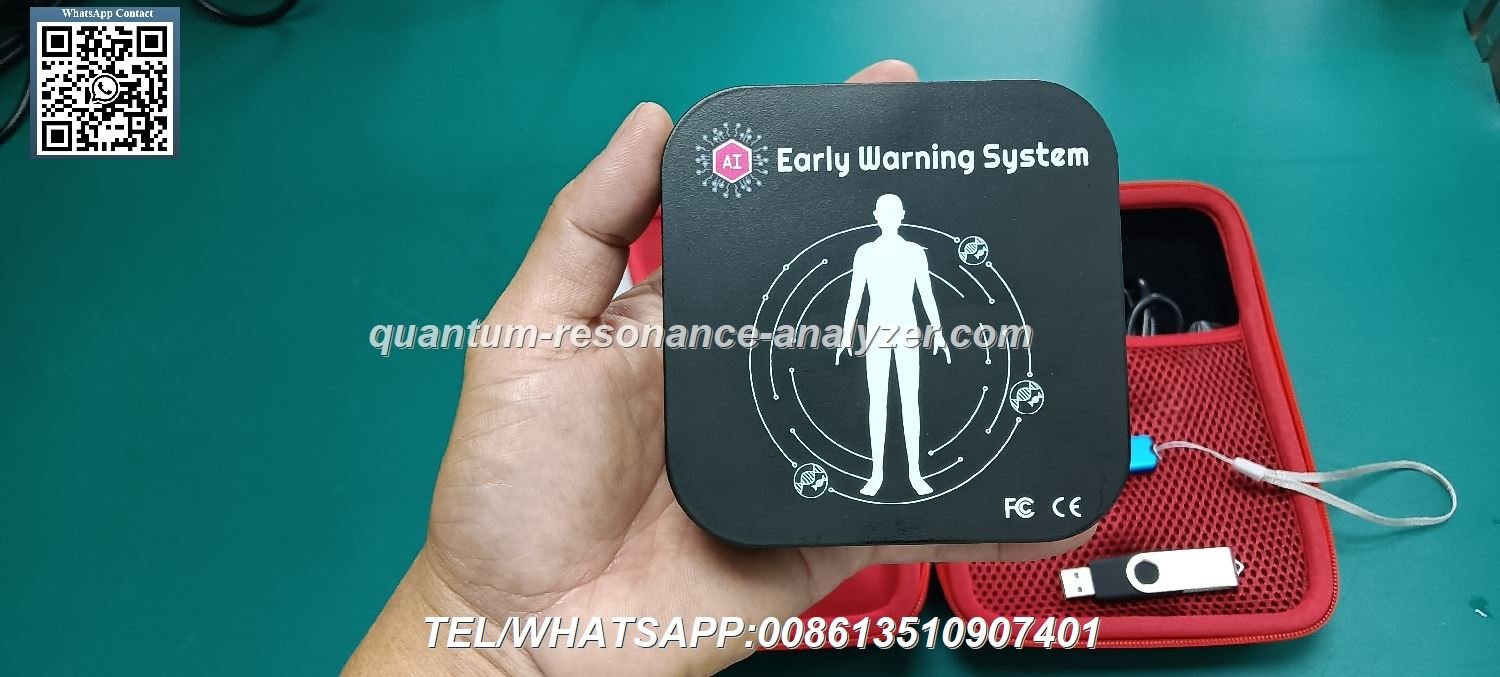 Analizador cuántico de resonancia magnética MAIKONG con sus componentes principales