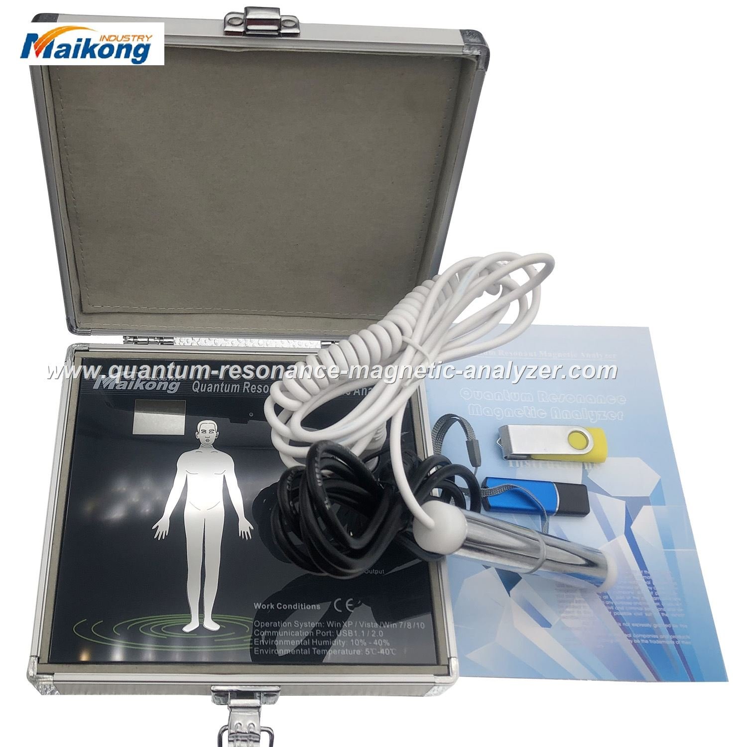 analizador cuántico de resonancia magnética