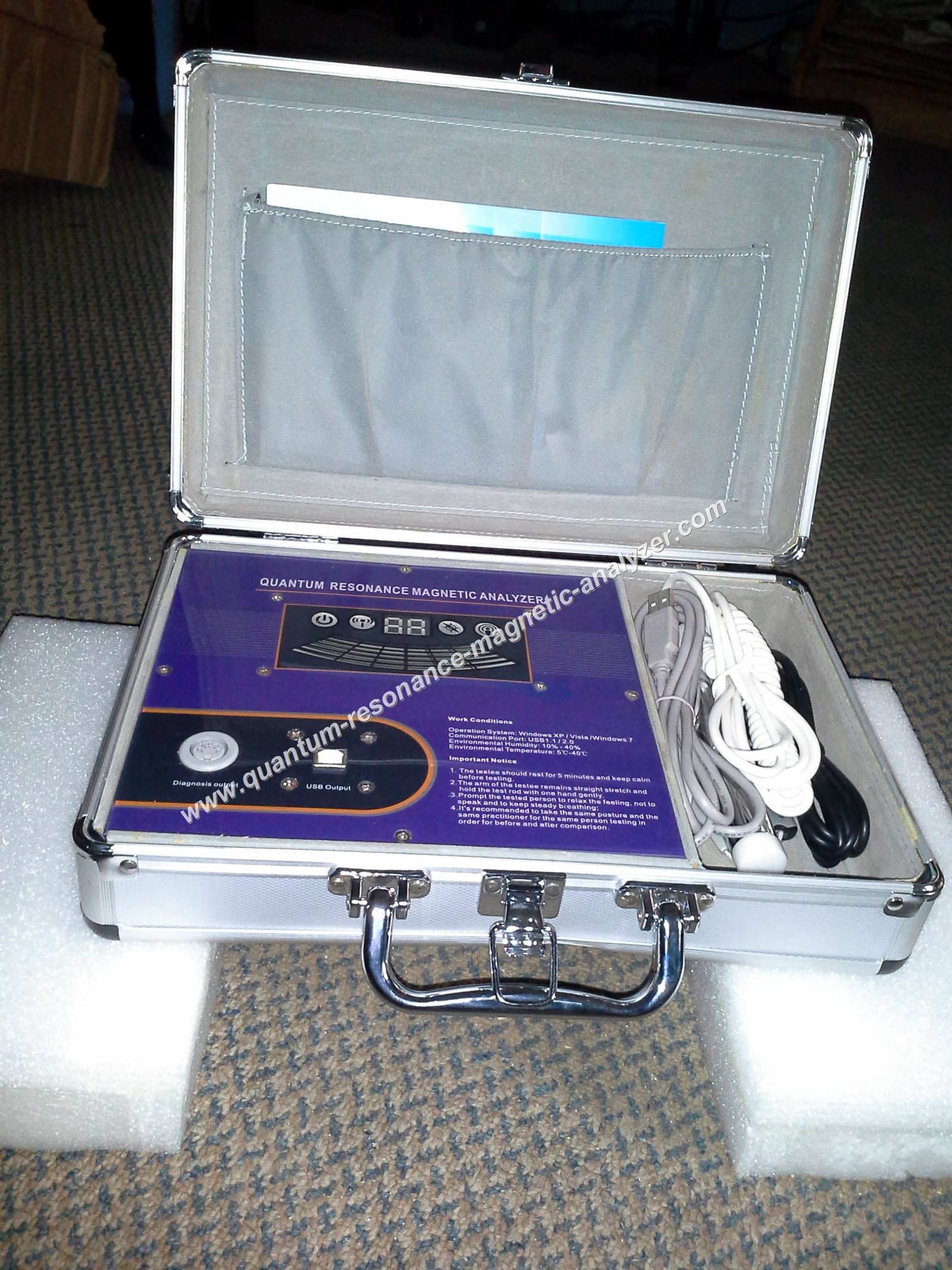 Analizador cuántico de resonancia magnética MAIKONG