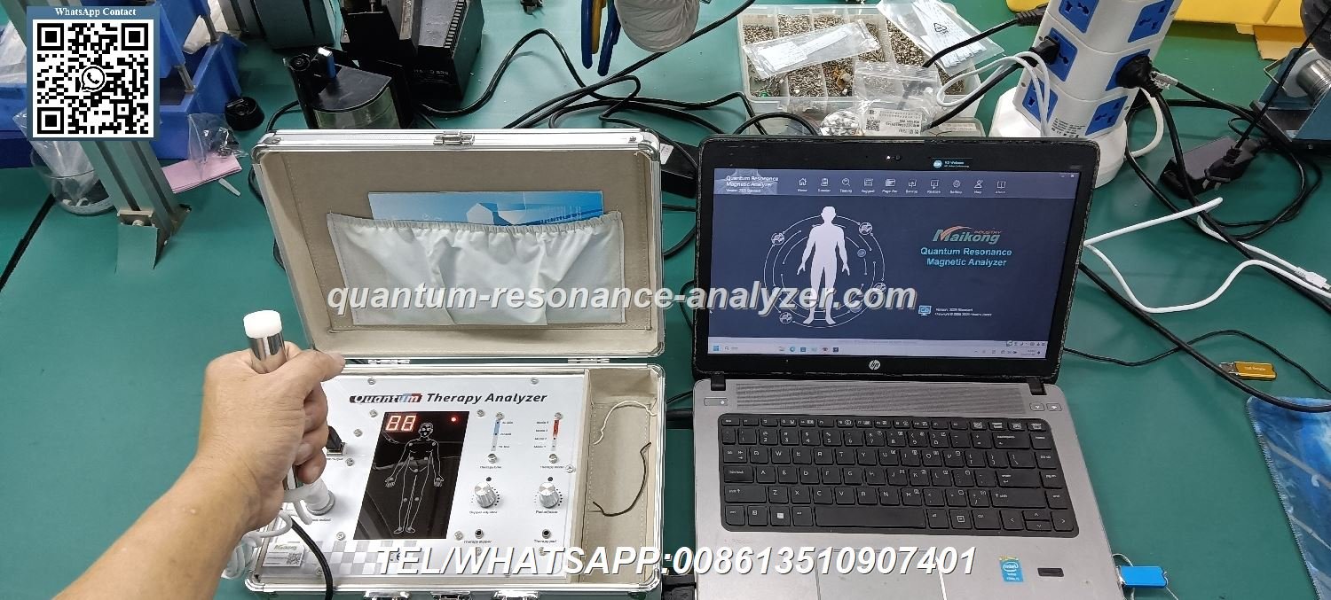 analizador cuántico de resonancia magnética