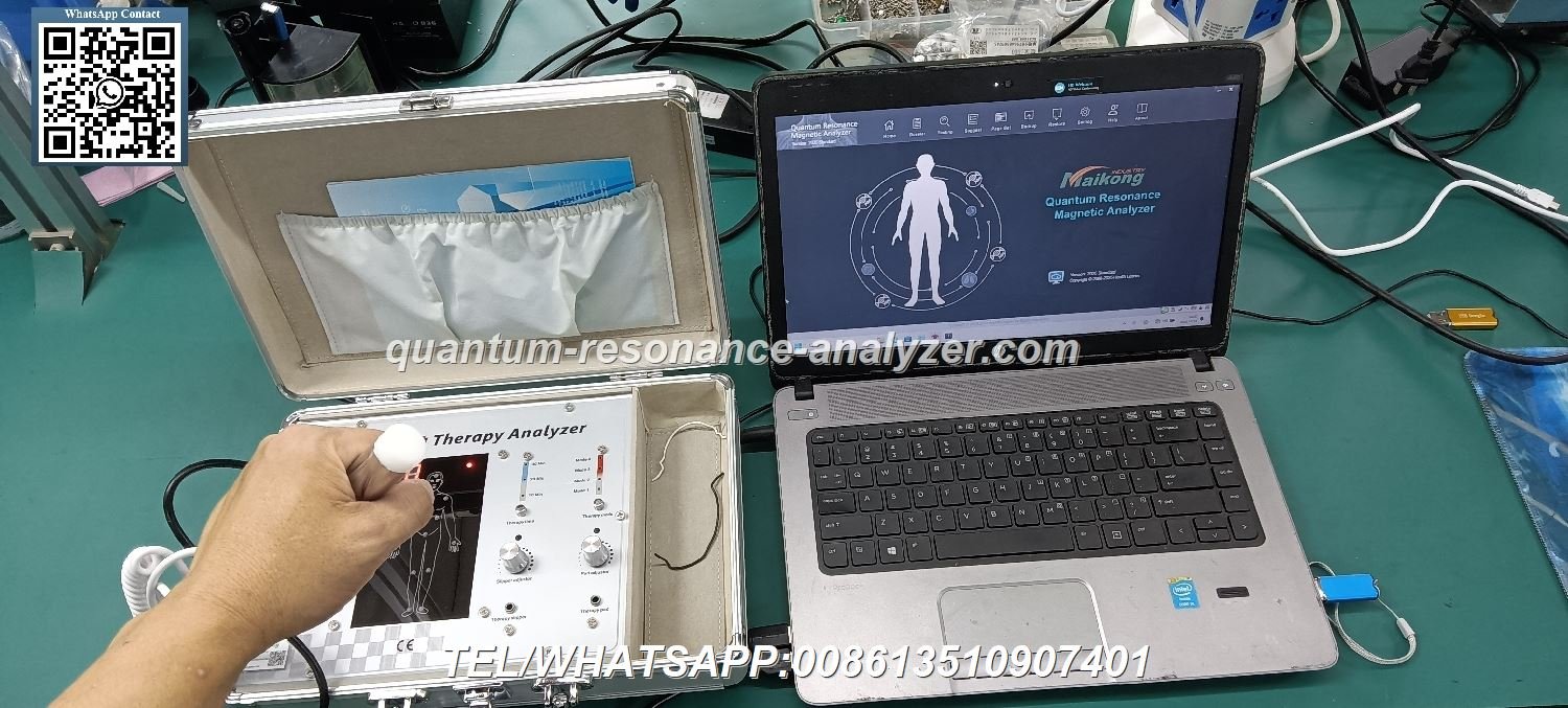 analizador cuántico de resonancia magnética