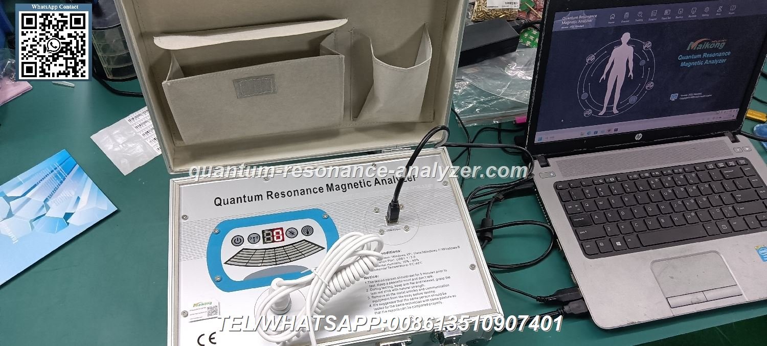 analizador cuántico de resonancia magnética