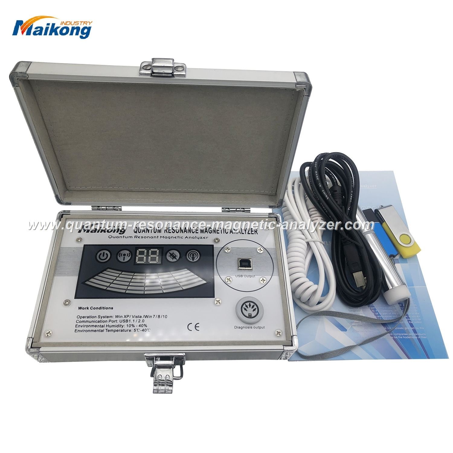 Dónde Obtener Repuestos para el Analizador Cuántico de Resonancia Magnética 1 analizador cuántico de resonancia magnética MAIKONG con componentes