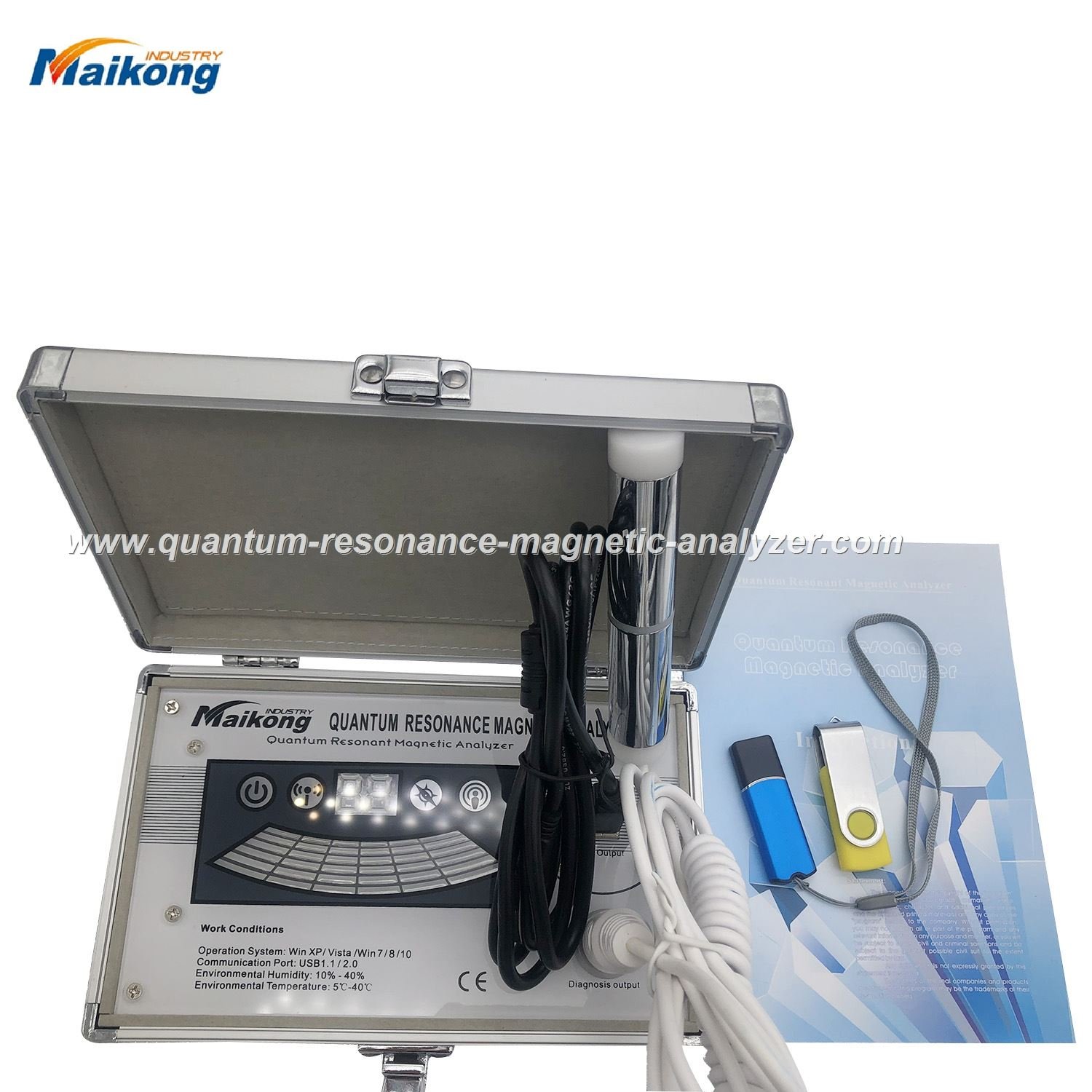 analizador cuántico de resonancia magnética