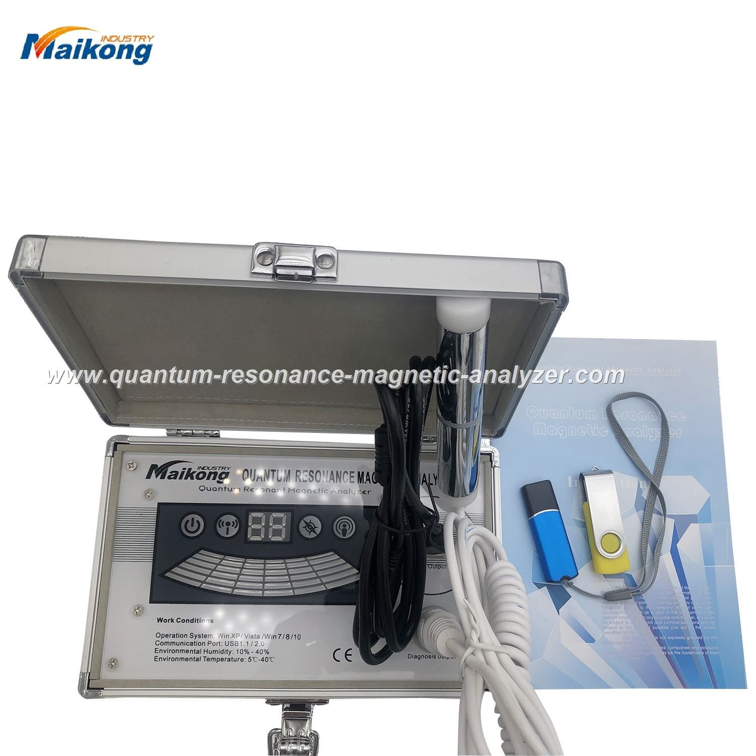 analizador cuántico de resonancia magnética