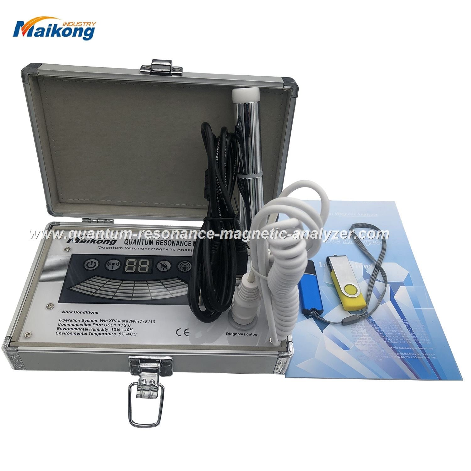 Analizador cuántico de resonancia magnética MAIKONG