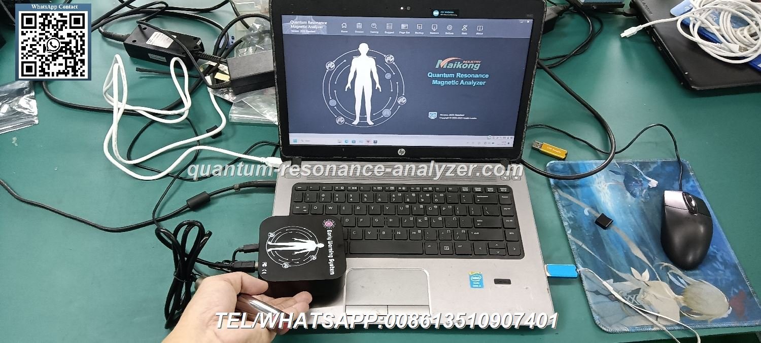 analizador cuántico de resonancia magnética