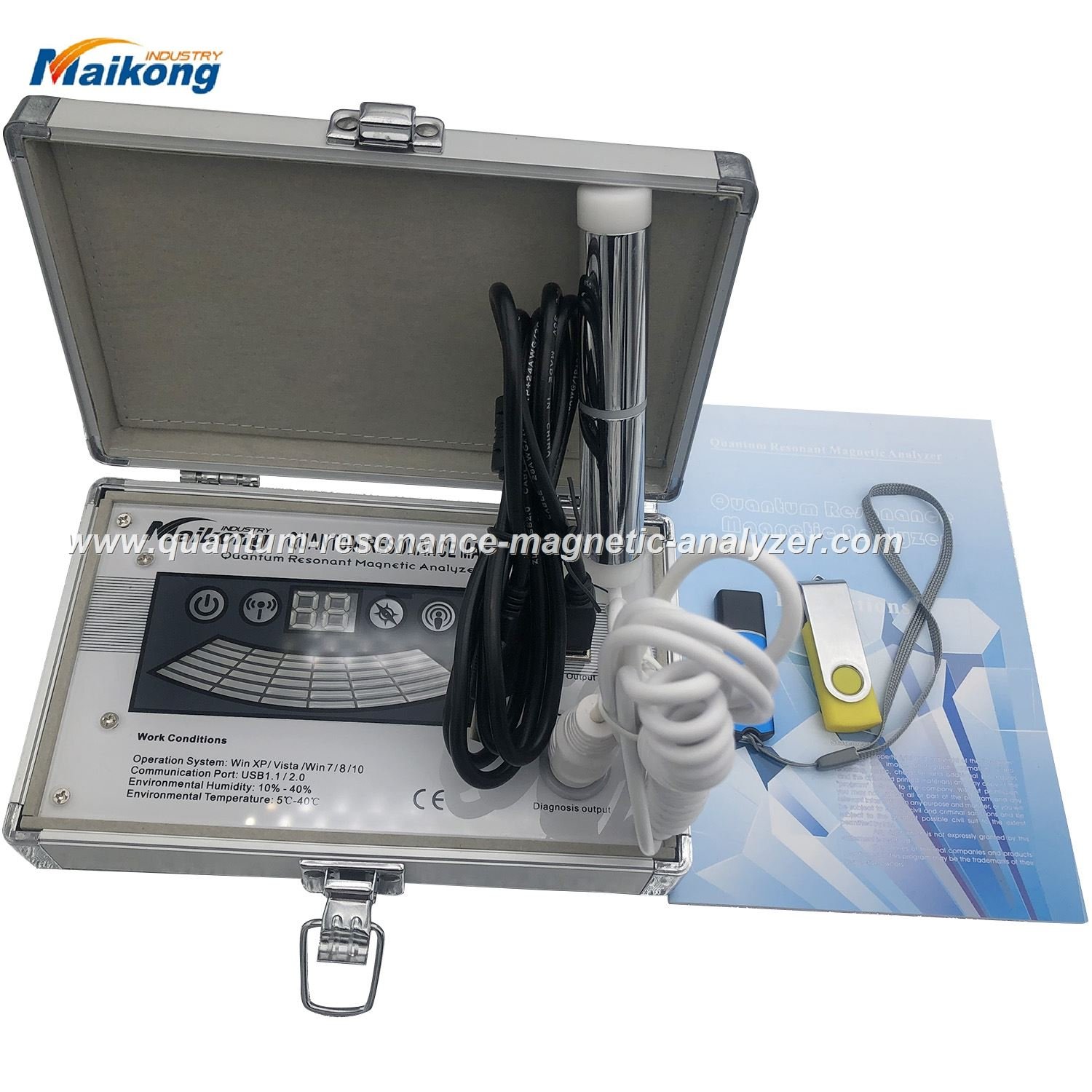 Cómo Hacer Respaldos de Datos del Analizador Cuántico de Resonancia Magnética