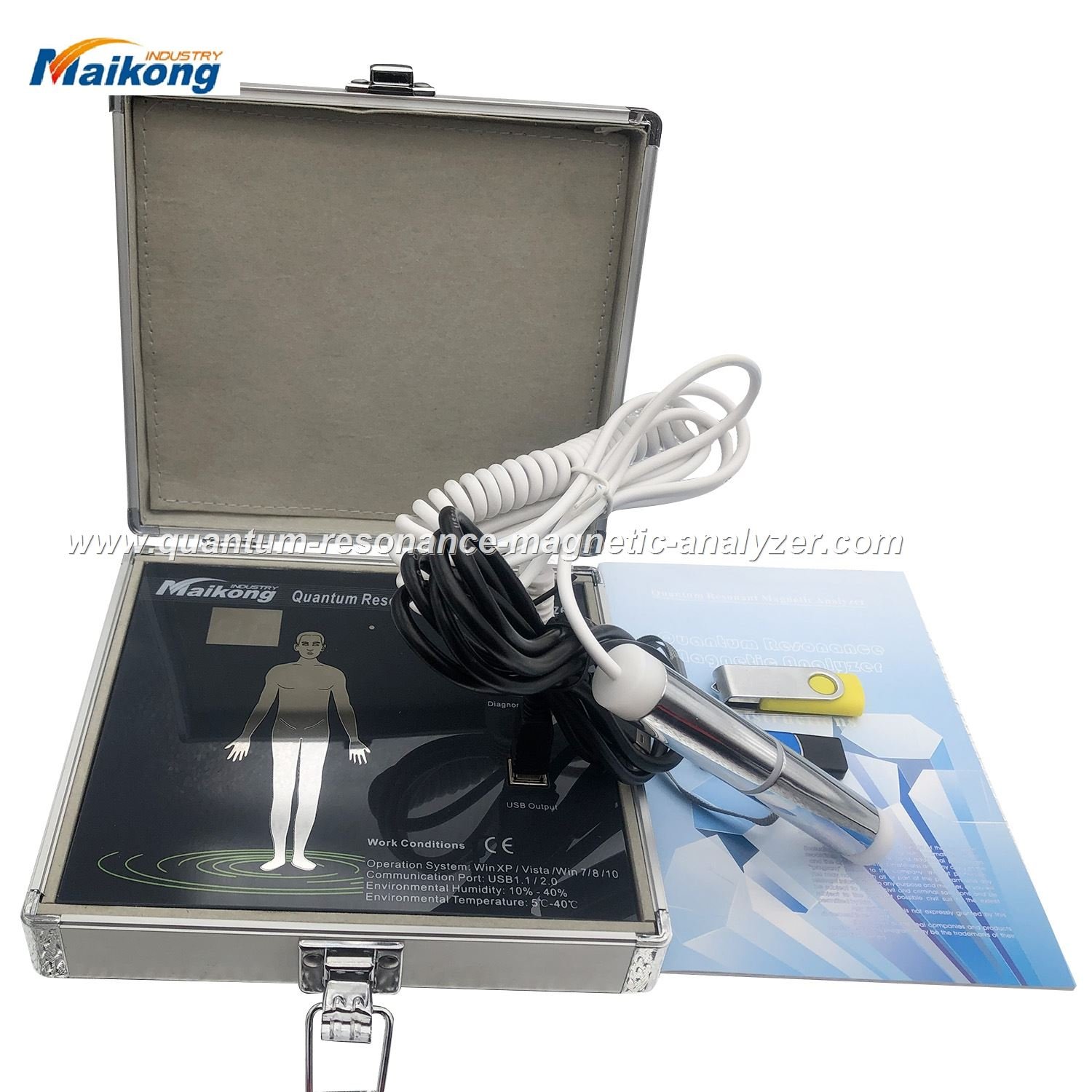 Analizador cuántico de resonancia magnética MAIKONG