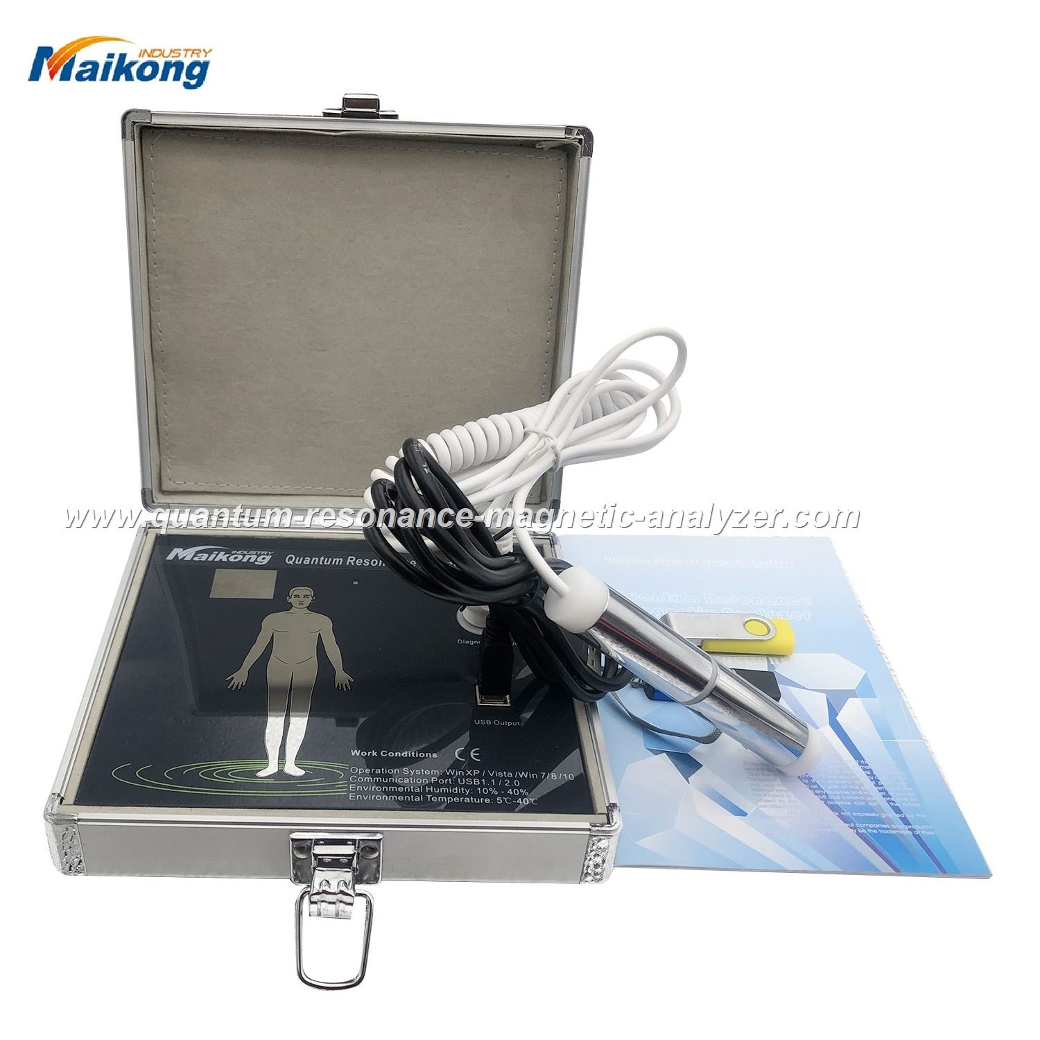 Analizador cuántico de resonancia magnética MAIKONG