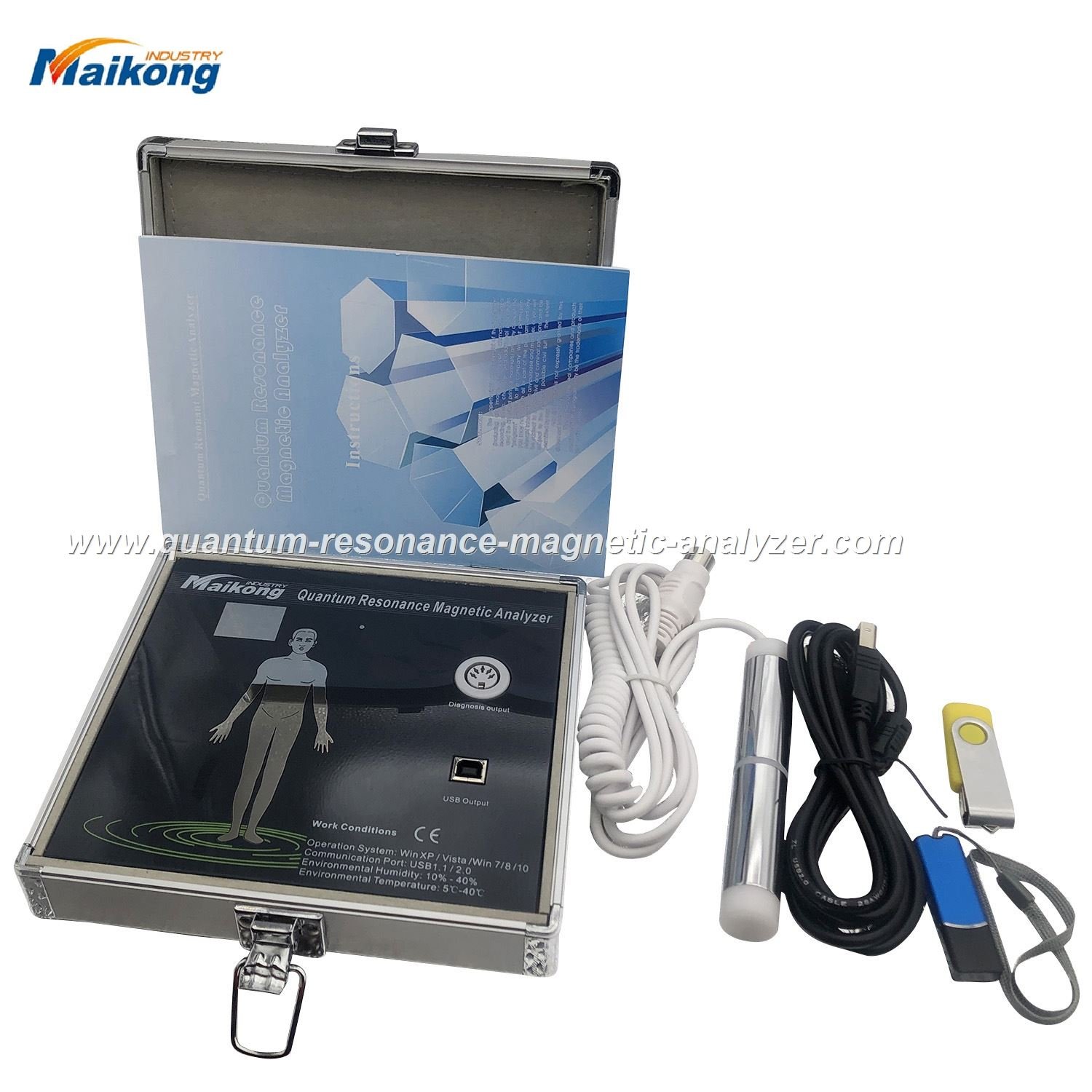 Analizador cuántico de resonancia magnética MAIKONG