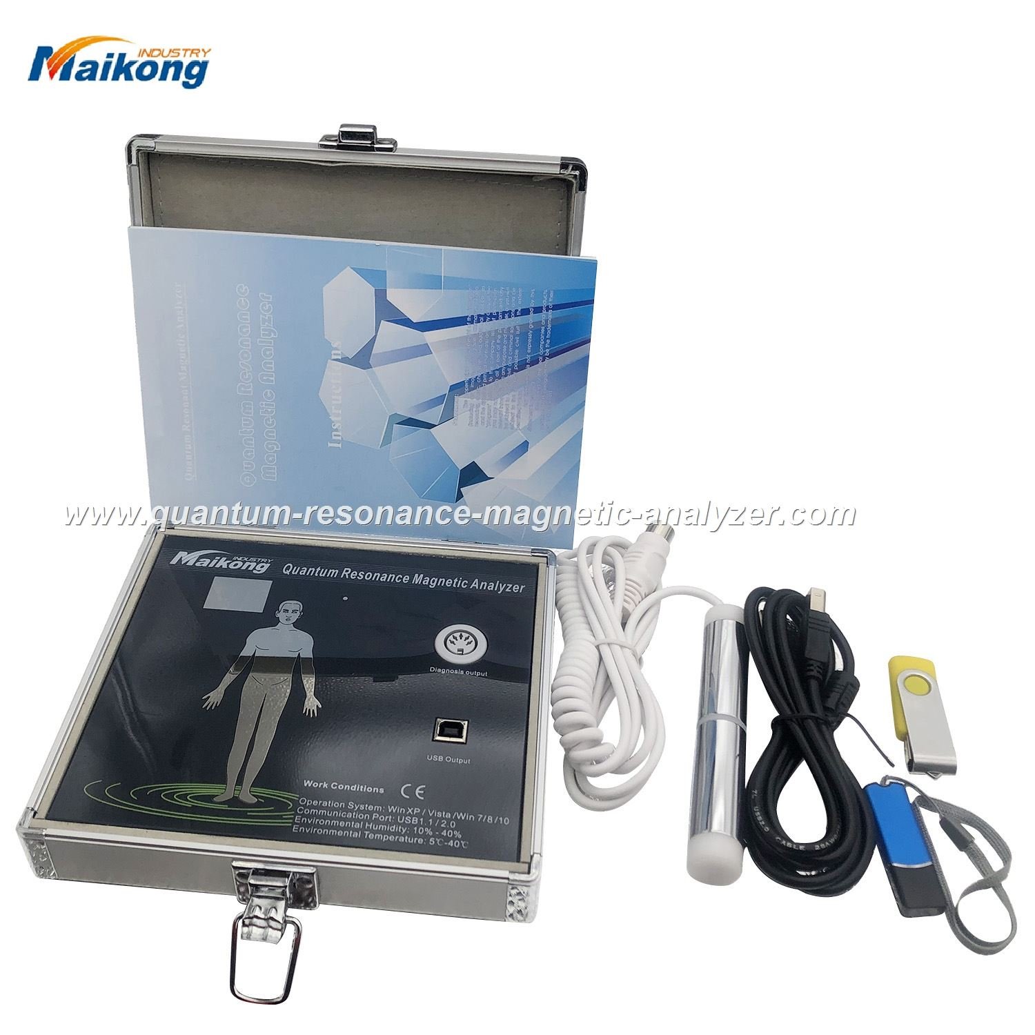 Analizador cuántico de resonancia magnética MAIKONG
