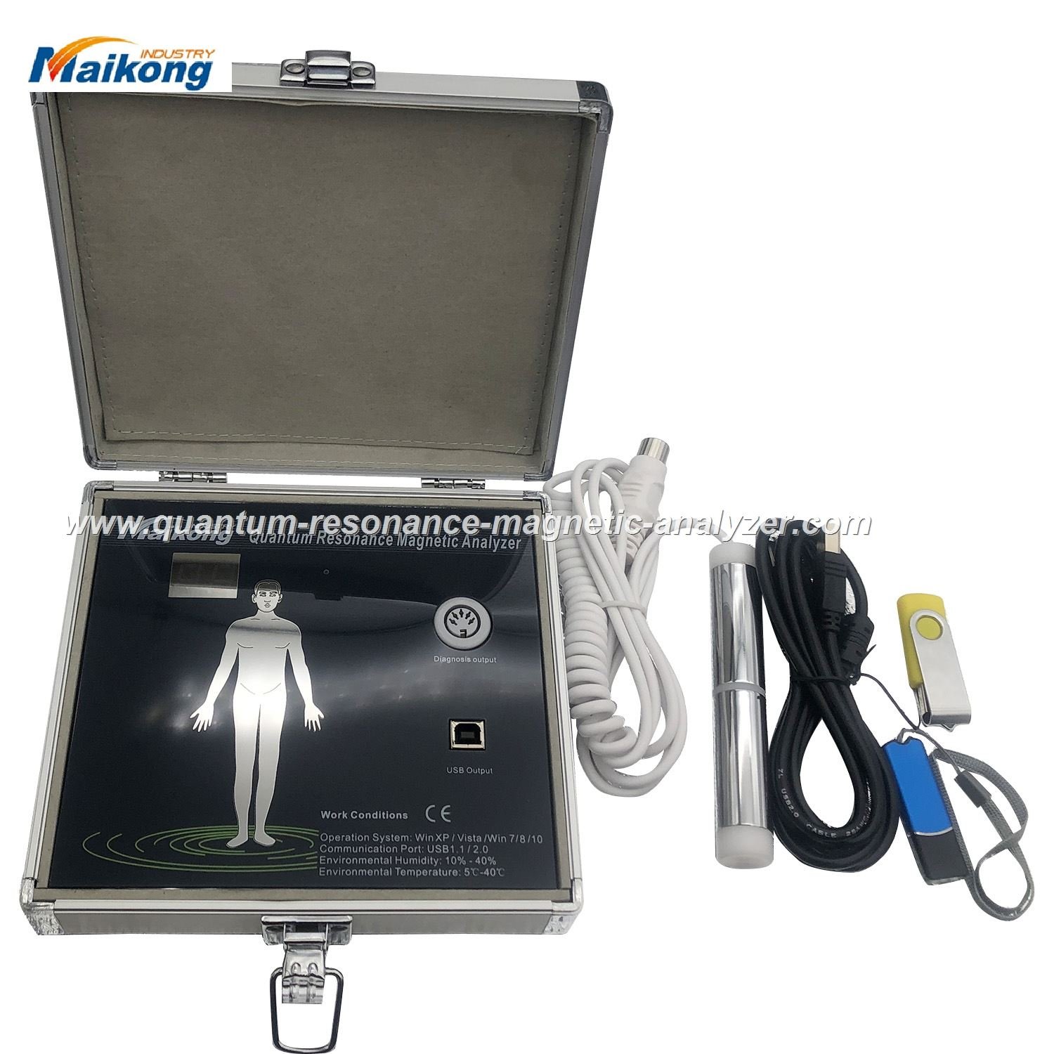 Analizador cuántico de resonancia magnética MAIKONG