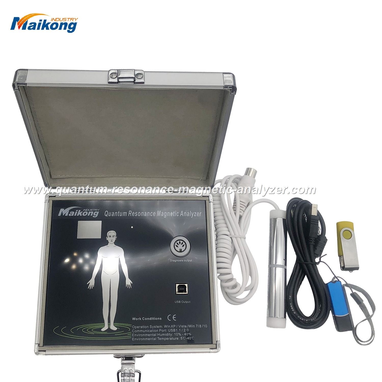 analizador cuántico de resonancia magnética