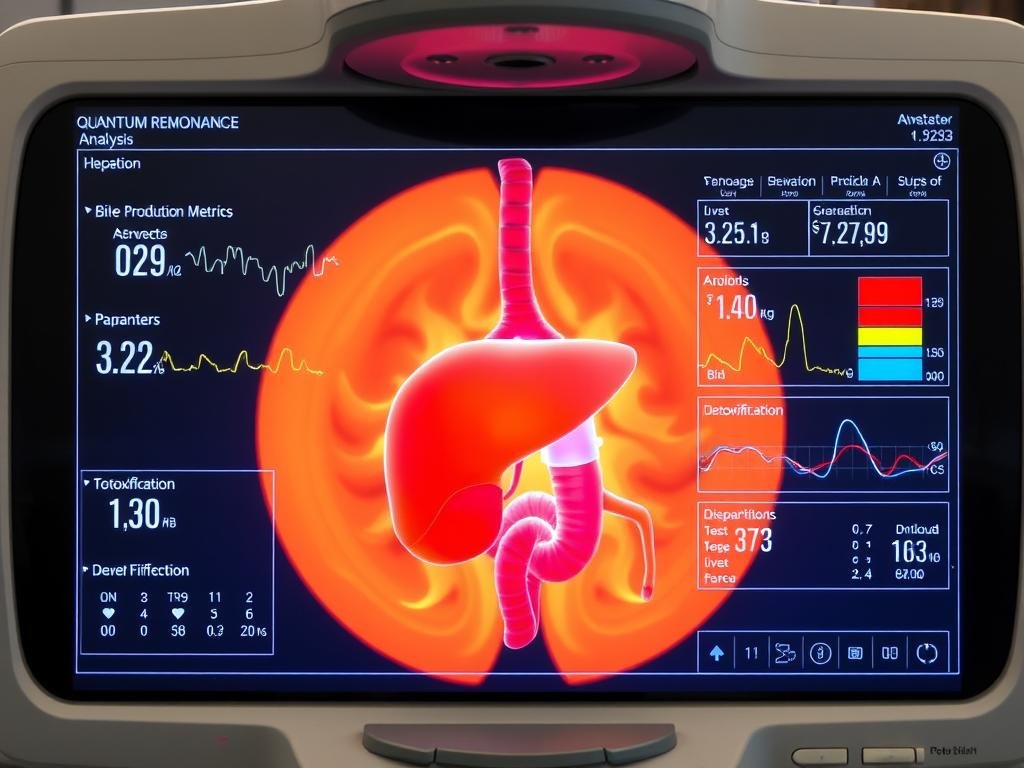 evaluación hepática con tecnología cuántica