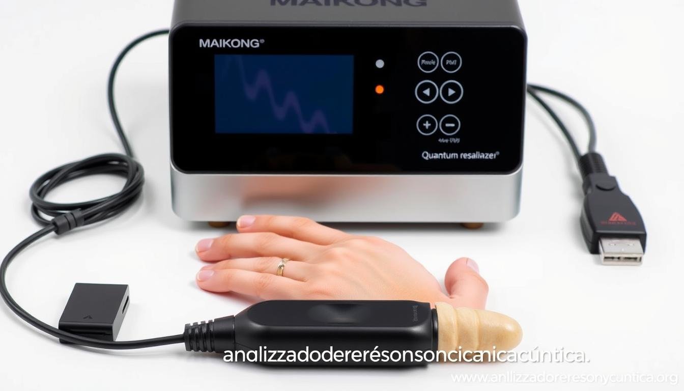 Analizador cuántico de resonancia magnética MAIKONG con sus componentes principales