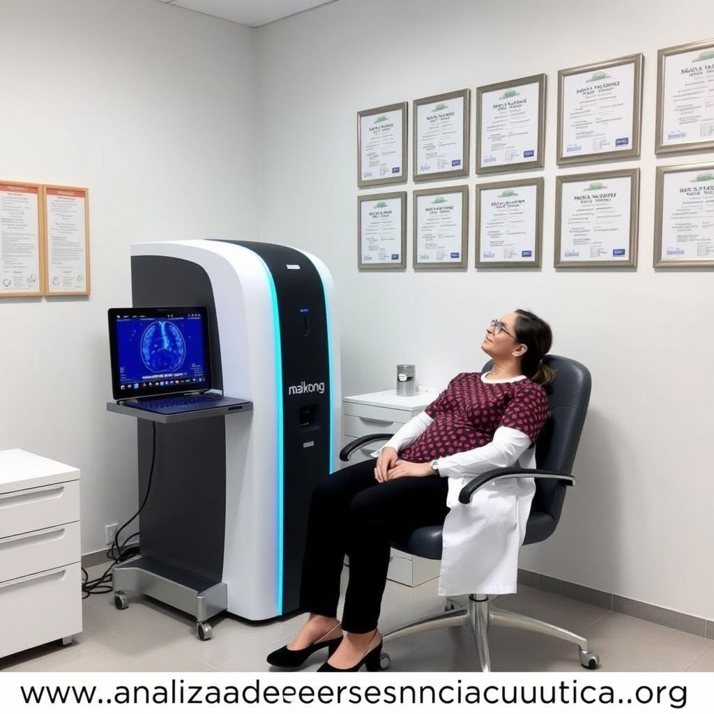 Analizador cuántico en clínica médica