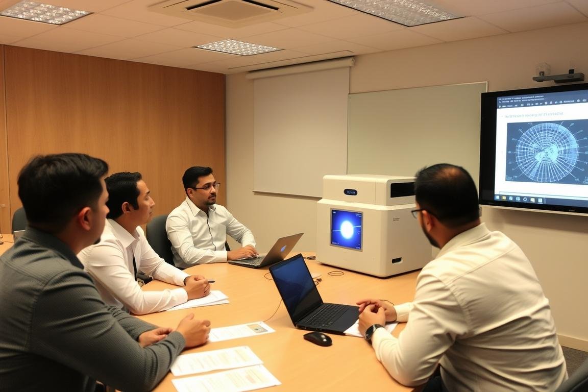 Capacitación para distribuidores del analizador cuántico de resonancia magnética MAIKONG