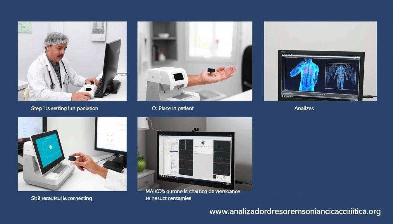 Demostración paso a paso del uso del Analizador Cuántico de Resonancia Magnética MAIKONG
