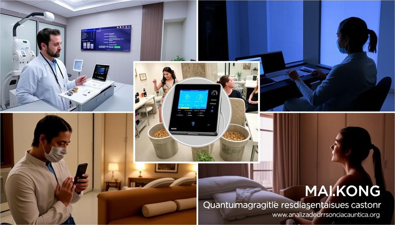 Diferentes entornos de aplicación del Analizador Cuántico de Resonancia Magnética MAIKONG