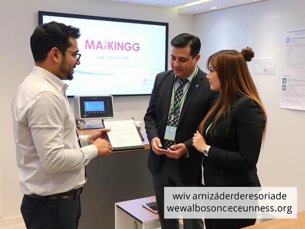 Distribuidor MAIKONG recibiendo capacitación